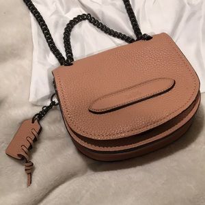 COACH SMALL SHADOW CROSSBODY IN PEBBLE LEATHER